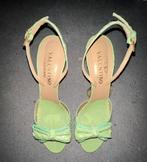 Valentino Phyton dames muiltje met hakje 40.5, Ophalen, Gedragen, Groen