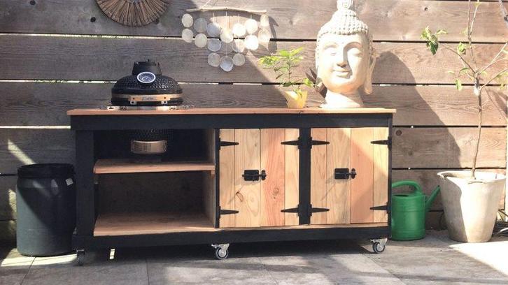 buitenkeuken,kamado,bbq meubel,aanbieding,egg,bastard,urban, Tuin en Terras, Buitenkeukens, Nieuw, Houtskool, Ophalen of Verzenden