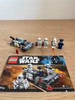 Lego Star Wars First Order Transport Speeder Battle 75166, Complete set, Ophalen of Verzenden, Lego, Zo goed als nieuw