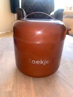Vintage koekjes voorraadpot, Ophalen of Verzenden, Gebruikt, Glas, Pannenset