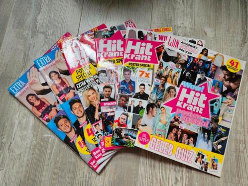 6x new hitkrant hitkranten poster specials posters magazines, Boeken, Tijdschriften en Kranten, Nieuw, Muziek, Film of Tv, Ophalen of Verzenden