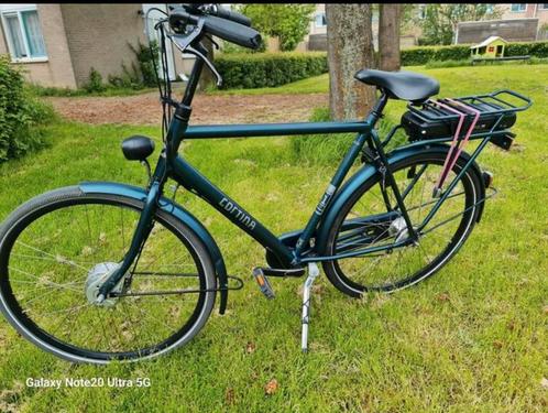 Cortina elektrische fiets, Fietsen en Brommers, Elektrische fietsen, Zo goed als nieuw, 50 km per accu of meer, Ophalen