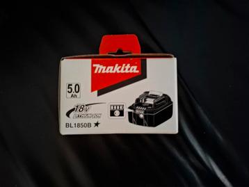Makita 18V LXT accu 5.0Ah BL1850B splinternieuw in doos  beschikbaar voor biedingen