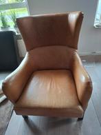 Leren "rookstoel"  gratis, Huis en Inrichting, Ophalen of Verzenden, Gebruikt, 75 tot 100 cm, 50 tot 75 cm