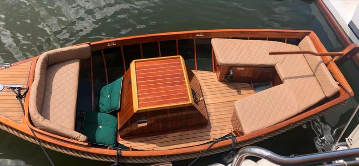 prijs waardering Helderse Vlet, Watersport en Boten, Motorboten en Motorjachten, Gebruikt, Hout, Tot 6 meter, Diesel, Binnenboordmotor