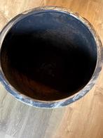 Modern Grey Plant/flower Pot  33x32, Ophalen, Tuin, Minder dan 60 cm, Rond