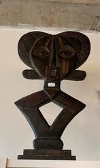 Prachtig houtsnijwerk beeld Afrika Koba Gabon grafbeeld, Ophalen of Verzenden