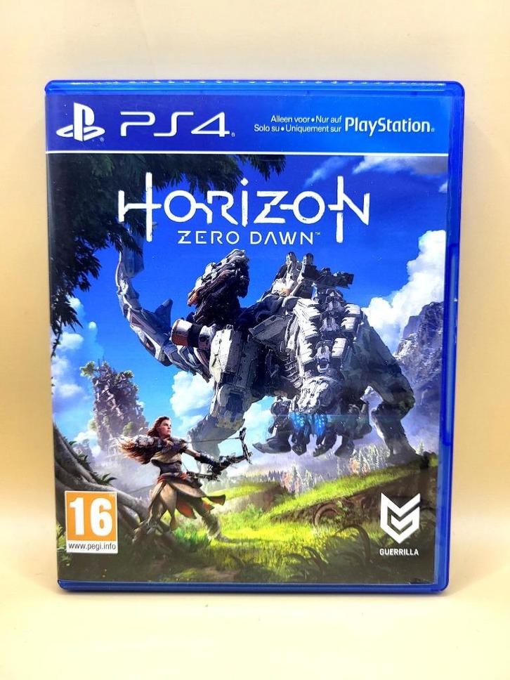Horizon Zero Dawn - PS4, Spelcomputers en Games, Games | Sony PlayStation 4, Zo goed als nieuw, Avontuur en Actie, 1 speler, Vanaf 16 jaar