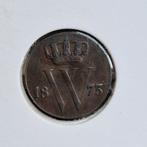 Mooie halve cent 1873 Willem III, Ophalen of Verzenden, Koning Willem III, Overige waardes, Losse munt