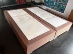 GRATIS Swiss Sense Boxspring 180x210, Ophalen, Gebruikt, Bruin, 210 cm