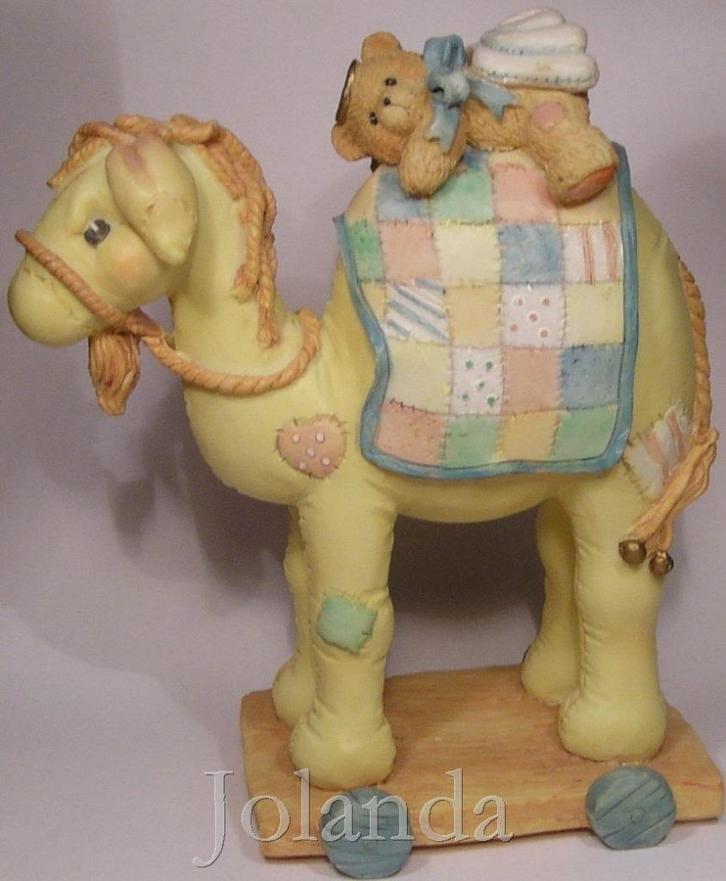 Cherished Teddies Camel kameel kerststal, Verzamelen, Beren en Cherished Teddies, Zo goed als nieuw, Beeldje, Cherished Teddies