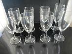 8 glazen, Antiek en Kunst, Antiek | Glas en Kristal, Ophalen of Verzenden