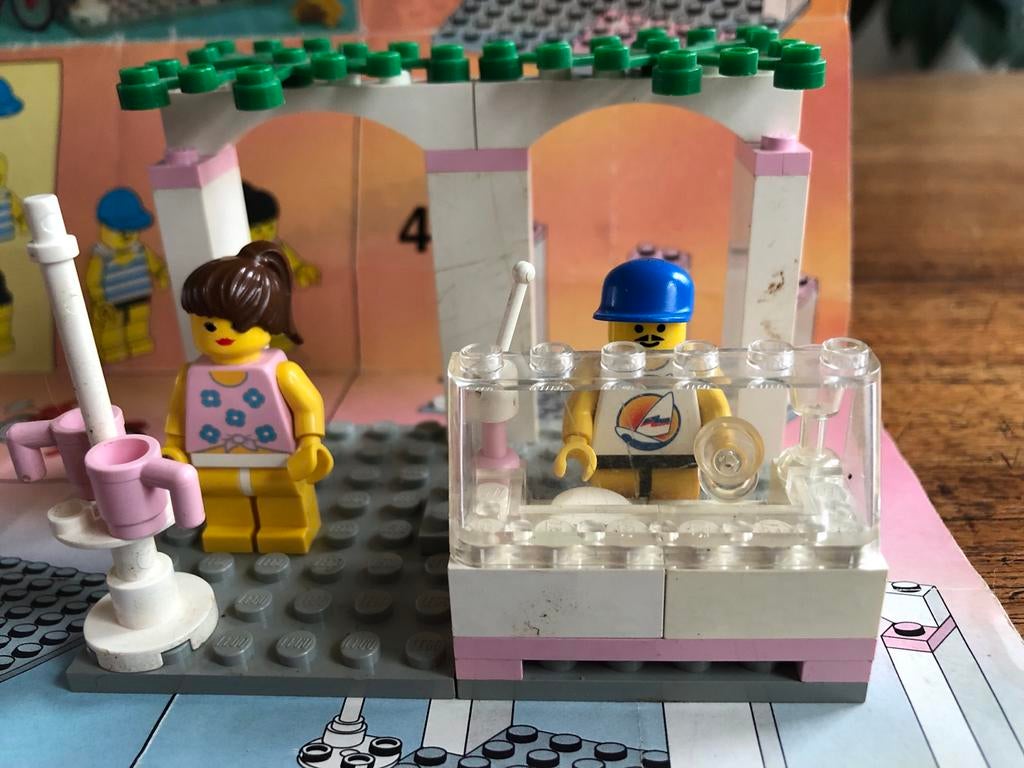 Lego set 6402 ijssalon, Ophalen of Verzenden, Gebruikt, Complete set, Lego