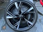 Audi RS6 C8 RS7 RSQ8 22” inch banden met velgen, Velg(en), Gebruikt, Ophalen of Verzenden, Overige maten