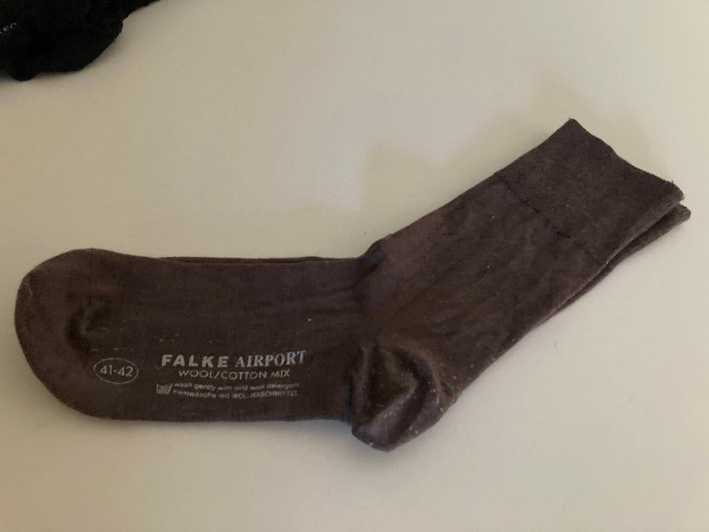 Falke sokken bruin maat 41-42, Overige kleuren, Falke, Ophalen of Verzenden, Maat 39 t/m 42