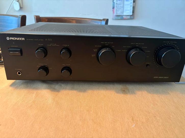 Pioneer A-301 audio versterker, Audio, Tv en Foto, Versterkers en Receivers, Gebruikt, Stereo, Minder dan 60 watt, Pioneer, Ophalen