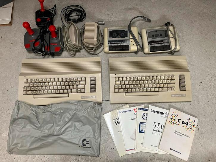 Commodore 64 Set met Accessoires en Documentatie, Computers en Software, Vintage Computers, Ophalen