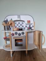 Howa Houten keukentje in wit en grijs tinten, Ophalen, Zo goed als nieuw