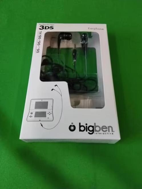 ZGAN! Bigben 3DS oordopjes, Zwart Bedraad voor maar €4,99, Spelcomputers en Games, Games | Nintendo 2DS en 3DS, Zo goed als nieuw