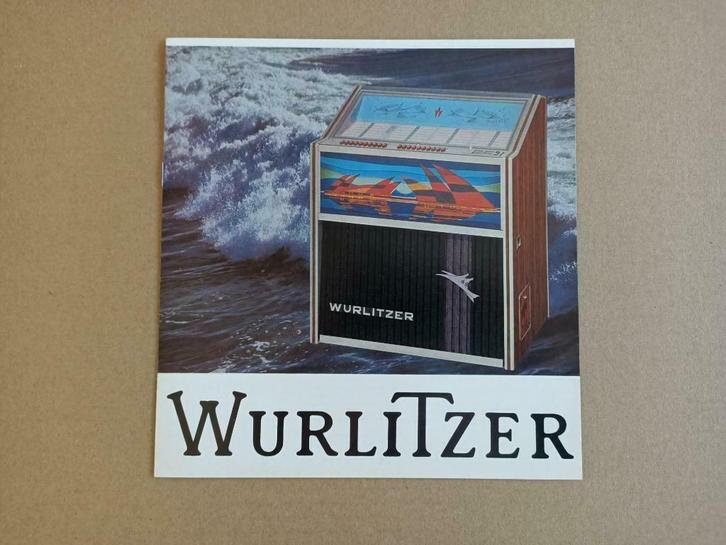 Folder: Wurlitzer Lyric (1967) jukebox, Verzamelen, Automaten | Jukeboxen, Gebruikt, Seeburg, 1950 tot 1960, Verzenden