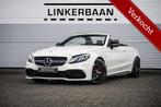 Mercedes C-klasse Cabrio AMG 63 S Edition 1 | Burmester | Pe, Auto's, Mercedes-Benz, Automaat, Achterwielaandrijving, Gebruikt