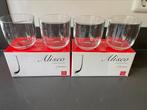 4 kristallen Whisky glazen - RCR Cristalleria Italiana, Ophalen of Verzenden, Nieuw, Kristal, Glas of Glazen