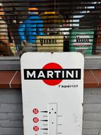 Vintage Martini emaille Reclamebord, Reclamebord, Gebruikt, ., Ophalen of Verzenden