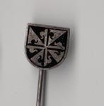 Scouting emaille zwart speldje, Gebruikt, Niet vindbaar, Niet vindbaar, Speldje of Pin