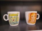 Sylvia kristel mokken, Gebruikt, Ophalen of Verzenden, Overige stijlen, Kop(pen) en/of Schotel(s)