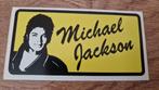 Vintage Michael Jackson sticker King of Pop Thriller.periode, Ophalen of Verzenden, Zo goed als nieuw