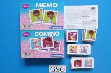 Doc McStuffins memo + domino nr. 13459-02 beschikbaar voor biedingen