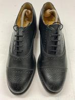 Klassieke herenschoenen mt 46,5, Derby, Verzenden, Zwart, Zo goed als nieuw