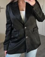 Zara nieuw met prijskaartje satijnen double breasted blazer, Maat 38/40 (M), Nieuw, Ophalen of Verzenden, Jasje