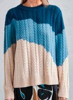 Munthe Lacorn wollen trui 36, Blauw, Ophalen of Verzenden, Zo goed als nieuw, Maat 36 (S)