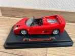 Ferarri F50 1995, Hobby en Vrije tijd, Modelauto's | 1:24, Ophalen of Verzenden, Zo goed als nieuw, Bburago