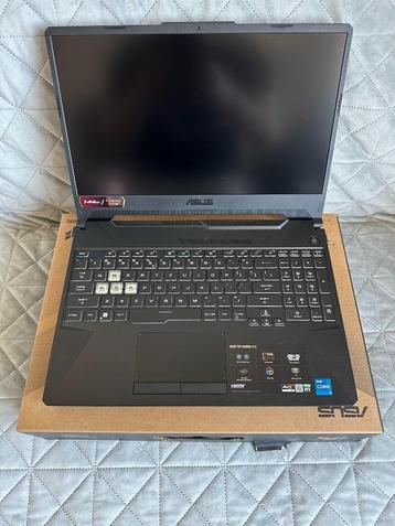 Laptop ASUS TUF F15, i5 11400h, 16GB DDR4, RTX 3050, 512GB beschikbaar voor biedingen