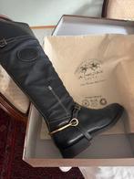 La Martina laarzen 38, Ophalen of Verzenden, Zo goed als nieuw, Zwart, Hoge laarzen