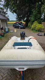 Sodiak harbodem boot met 15PK buitenboord motor, Watersport en Boten, Boottrailers, Ophalen, Minder dan 1500 kg, Gebruikt, Overige typen