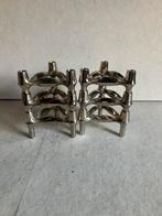 Stoff Nagel BMF vintage kandelaren set van 6 stuks, Ophalen of Verzenden, Gebruikt, Overige materialen, Minder dan 25 cm