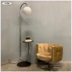 Jindrich Halabala vloerlamp, art deco, jaren dertig- Chroom, Ophalen