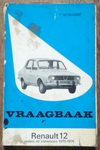 Vraagbaak Renault 12, Ophalen of Verzenden