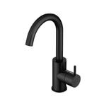Wastafelkraan Hotbath Cobber CB004 Mat Zwart met Draaibare U, Nieuw, Rvs, Hotbath, Hotbath BV Nieuwland Parc 210 2952 DC Alblasserdam