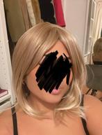 Nieuwe blonde pruik met half lange bob, Sieraden, Tassen en Uiterlijk, Uiterlijk | Haarverzorging, Ophalen of Verzenden, Nieuw