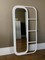 Rotan passpiegel, Huis en Inrichting, Woonaccessoires | Spiegels, Ophalen, Gebruikt, Rechthoekig