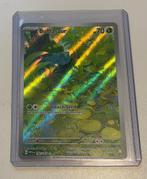 Pokemon 151 bulbasaur illustration rare, Ophalen of Verzenden, Zo goed als nieuw, Losse kaart, Foil