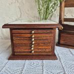 Vintage houten onderzetters, Ophalen of Verzenden, Gebruikt, Overig