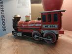 Locomotief 50 jaar oud van blik, Ophalen