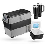Brisby 40,5L Compressor Koelbox Inclusief 2 Thermosbekers, Caravans en Kamperen, Koelboxen, Ophalen of Verzenden, Nieuw, Koelbox