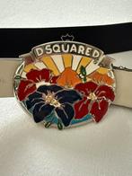 Dsquared buckle belt. Topical Flower., Dsquared2, Ophalen of Verzenden, Zo goed als nieuw, 115 cm of meer