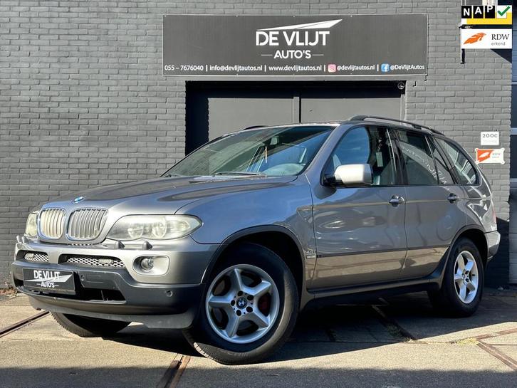 BMW X5 4.4i High Ex | Schuifdak | Leer | Navi Android | Auto, Auto's, BMW, Bedrijf, Te koop, X5, 4x4, ABS, Airbags, Airconditioning